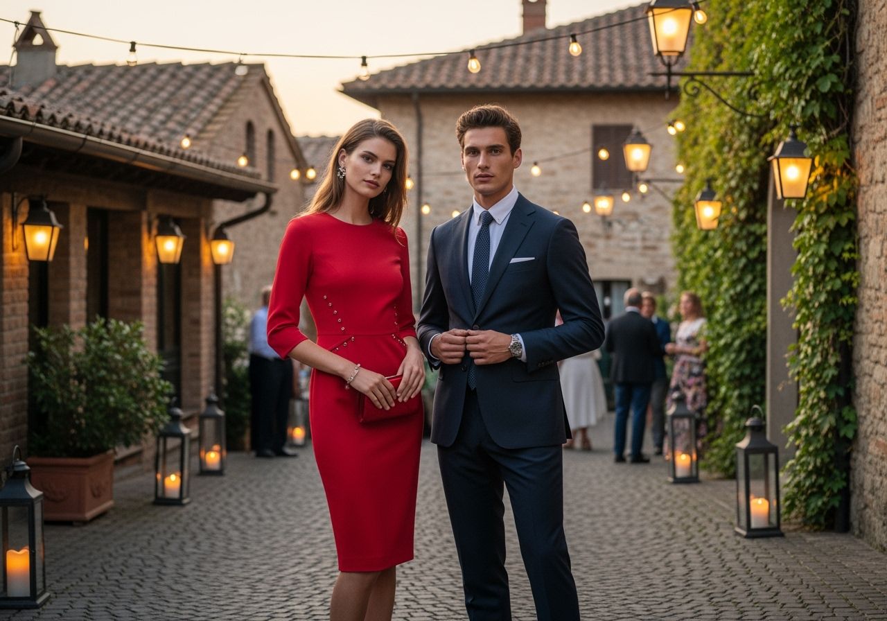 Italská večerní společnost slaví úspěch při společném setkání u stolu