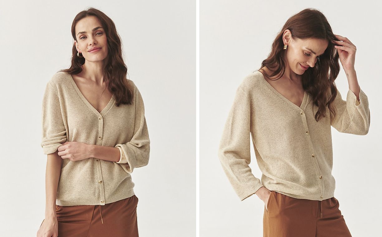 Kardigany dámské – na doma i do kanceláře